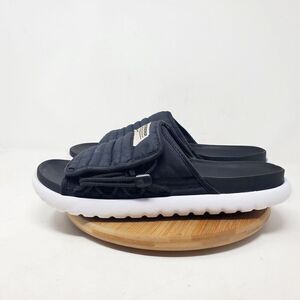 Nike Sandals Womens 12 Asuna 2 Shoes Black Slip On Slide Comfort Pool Beach